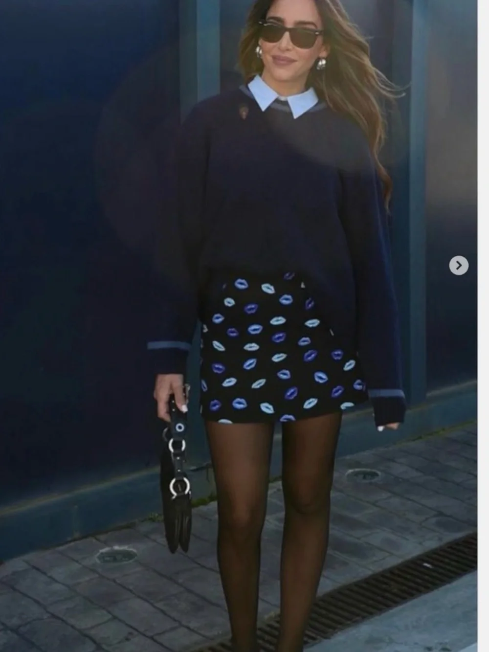 ZARA COLLECTION Lip Mini Skirt